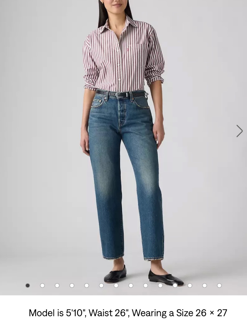 NWT Levi’s 501 90’s ankle jeans